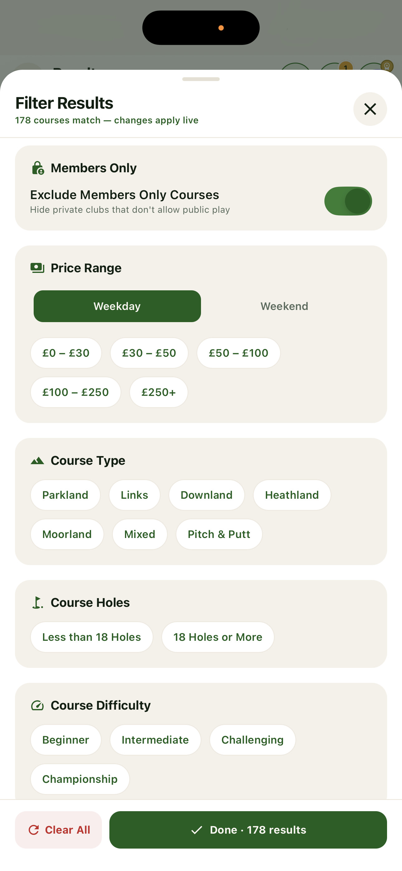 Course Types