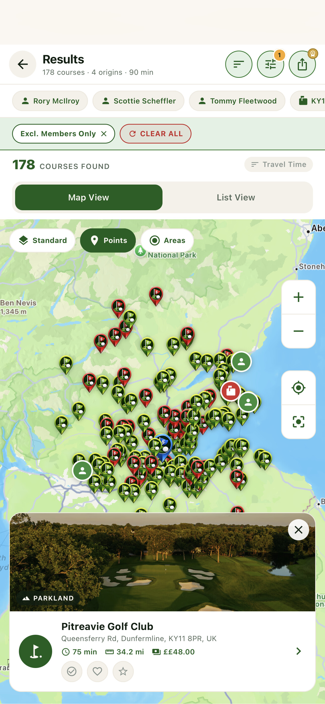 Map Results